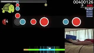 Taiko Warrior 330 bpm 7.34* kddk full alt pass liveplay!