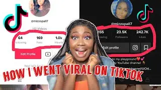 HOW TO GO VIRAL ON TIKTOK 2020 || How I went viral || tips and tricks||trying to go viral on tiktok