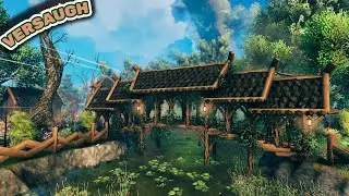 [Timelapse] I Built The Best Looking Village in Valheim