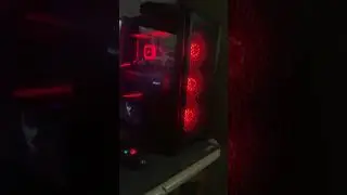 My Baby Pc . The Red Devil 😈 #epic #rtx3060ti #gaming #gamingcomputer #pc