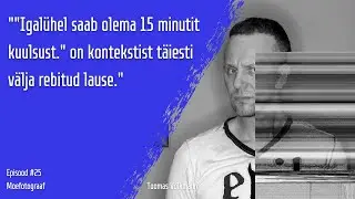 Fotografiska jutud: Toomas Volkmann 
