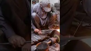 Forging a Sword out of Rusted Metal Strips