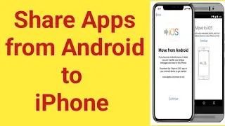 how to share apps from Android to iphone | how to transfer apps from Android to iphone #share
