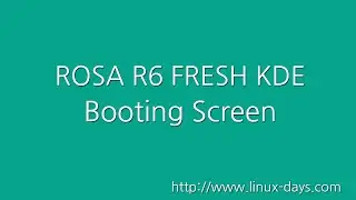 ROSA R6 FRESH KDE Preview (1080p)