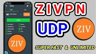 How to setup zivpn with UDP settings for  fast and secure browsing