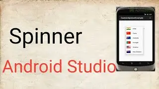 How to Create Spinner in Android Studio in Bangla 2020