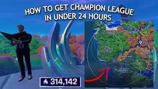 How to get CHAMPION LEAGUE in under 24 HOURS! - Fortnite Chapter 2 Season 6