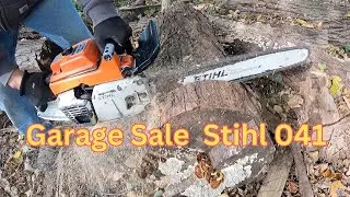 Stihl 041 AV Farmboss Garage Sale Saw.
