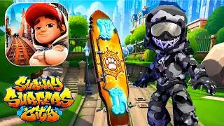 Subway Surfers City - Gameplay Walkthrough Part 23 - Ninja MONOFANTASTIC & PAWESOME board Unlocked!