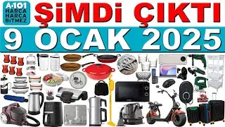A101 9 OCAK 2025 KATALOĞU | EV VE MUTFAK GEREÇLERİ | A101 ÇEYİZLİK AKTÜEL ÜRÜNLERİ | A101 BU HAFTA
