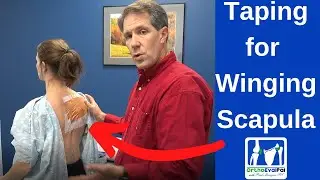 Scapular Winging - Treatment with Tape
