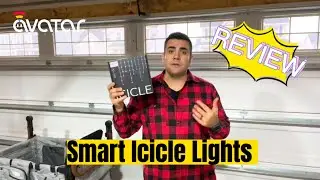 Programmable 33ft RGBIC Icicle Christmas Lights Outdoor Waterproof App-controlled Review