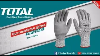 TOTAL Cut-resistance Gloves TSP1701-XL