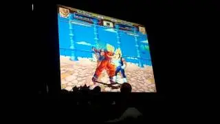 Goku SSJ2 VS MAJIN-VEGETA ||ELMASCHINGON