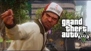 GTA 5 - Trevor... on a bike