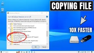 How to Speed up File Transfer to USB Flash Drive | 4 Settings Only!