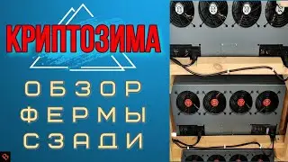 ЗАДНЯЯ СТОРОНА МОЕЙ МАЙНИНГ ФЕРМЫ / майнинг