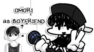 OMORI as BOYFRIEND - Friday Night Funkin' Mod