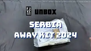 Unboxing Serbia away shirt 2024