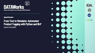 Speed Session: From Text to Metadata: Automated Product Tagging with Python and NLP