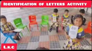 Letter Activity for LKG
