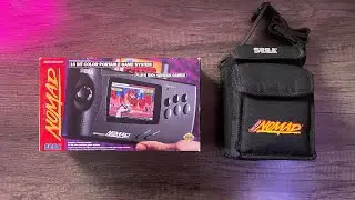 UNBOXING — Sega Genesis “Nomad” Console: MK-6100 w/ Official Carrying Travel Pouch (1995)