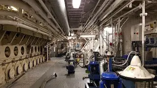 1 Hour of Relaxing Ship Engine White noise Sound