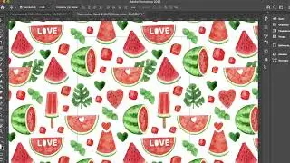 Быстрое создание паттернов в Photoshop 2022