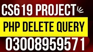 SQL Delete Query | How to Delete Record in PHP | PHP Delete Query | MySQL Delete Query | Wiki Writes