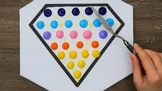4 Simple Mini Acrylic Painting Ideas on Canvas | Easy Art Compilation