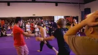 7 on 7 Martial Arts Tricking Battle | Guthrie, Vellu, Le... VS Emig, Marinas, Farley...