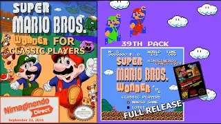 The full 39th anniversary game - Super Mario Bros. Wonder for Classic Players - Nimaginendo Direct