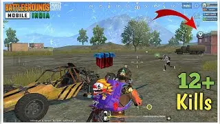 🥵12 KILLS Solo v Squad gameplay🔥 - Pubg mobile lite - Vishwa 8x