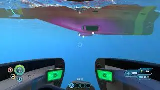 Subnautica 　attach to cyclops submarine using seamoth
