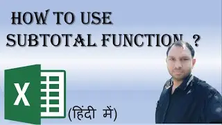 Excel SUBTOTAL Function: Your Key to Accurate Subtotals in Filtered Data || Excel tutorials