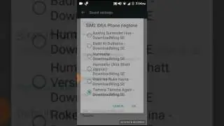 How To Set Ringtone in lava iris atom 2