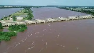 Tulsa Flood 2019 - 5/25/2019 - Arkansas River, Gathering Place, Bixby