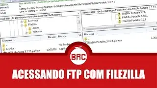 Como acessar o FTP usando filezilla