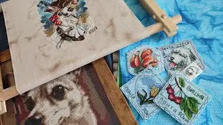 13. Мои вышивальные финиши марта