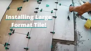 How to Install Large Format Floor Tile