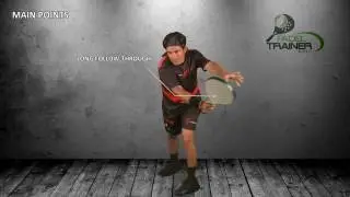 PADEL TRAINER - Forehand and variations