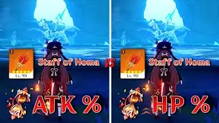 Which One is The Best Sands Piece? for Hu Tao ATK% Sands Vs HP% Sands Genshin Impact