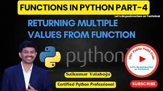 82. How to Return Multiple Values from a Function in Python | Python Tips for Beginners