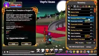AQW Let's Not Play: Episode 19: Oblivion Blade of Nulgath (Rare) Explained!