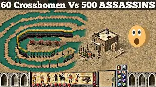 60 Crossbomen Saves the King From 600 Assassins! What will happen | Storonhold Crusader