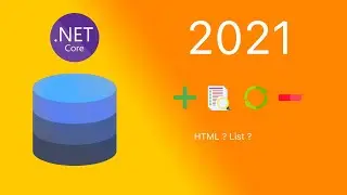 Asp.net Core 5.0 CRUD  (2021) C# MySQL Web API JQUERY Razor Page  Visual Studio For Mac  (3/3)