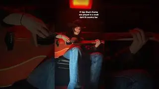 Jojo Siwa’s Karma but make it dark country 🤠🖤 #jojosiwa #karma #acousticcover #countrymusic