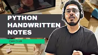 Python Handwritten Notes | Download | Codewithharry