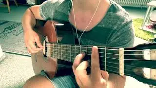 I’m here without you baby guitar Cover