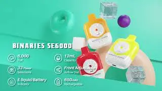 Horizontech Binaries SE6000 Disposable Vape Review